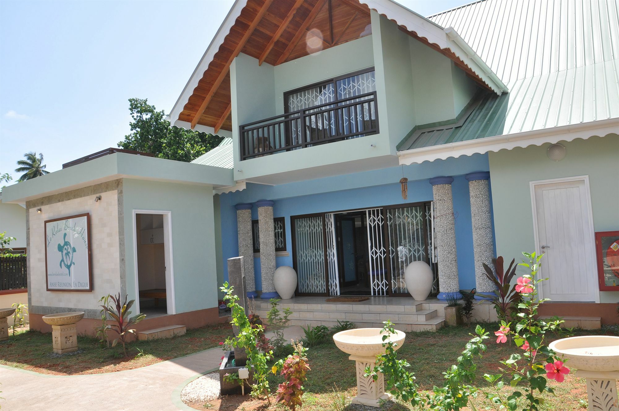 Le Relax Beach House Insel Insel La Digue Exterior foto